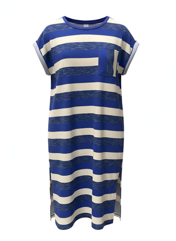 "Misty" Striped Dress - The Katie Grace Boutique