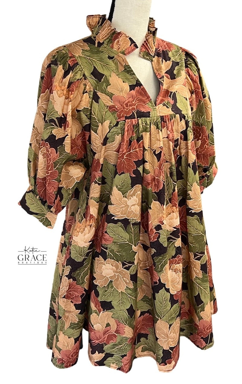 "Briley" Babydoll Dress - The Katie Grace Boutique