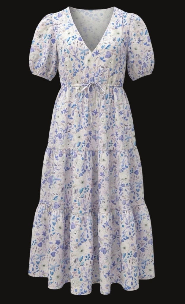 "Viola" Midi Dress - The Katie Grace Boutique