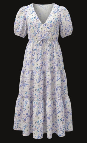 "Viola" Midi Dress - The Katie Grace Boutique