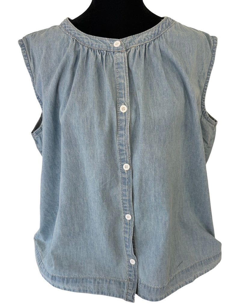 "Anna"  Denim Top