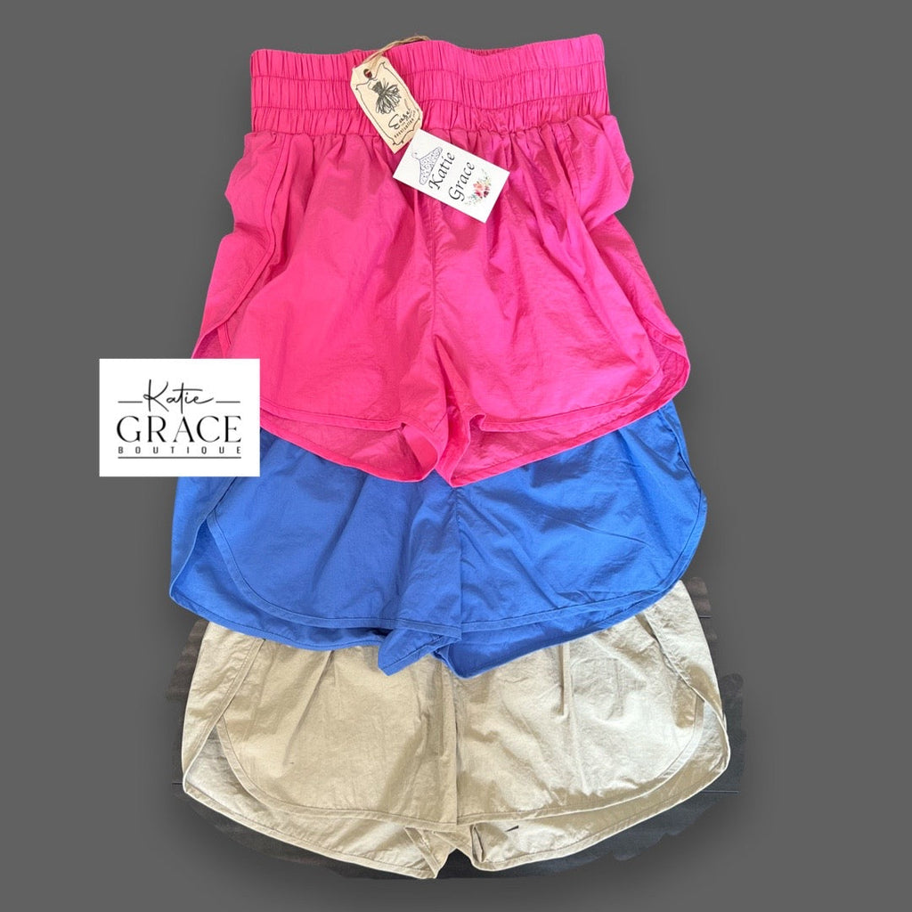 "Casey" Parachute Shorts