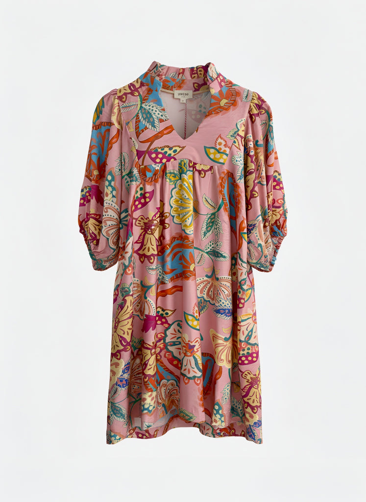 "Penny" Floral Dress - The Katie Grace Boutique