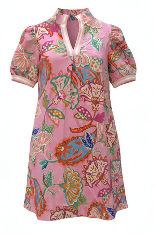 "Georgia" Floral Dress - The Katie Grace Boutique