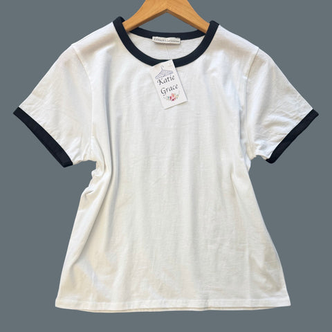 "Sara" Trim Knit Top