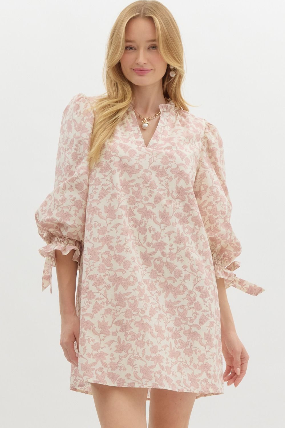 "Charlotte" Floral Dress, 2 colors