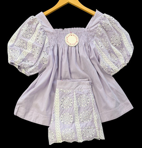 "Kira" Embroidered Separates - The Katie Grace Boutique