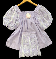 "Kira" Embroidered Separates - The Katie Grace Boutique