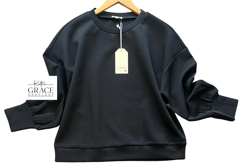 "Tabitha" Luxe Pullover - The Katie Grace Boutique