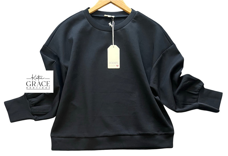 "Tabitha" Luxe Pullover - The Katie Grace Boutique