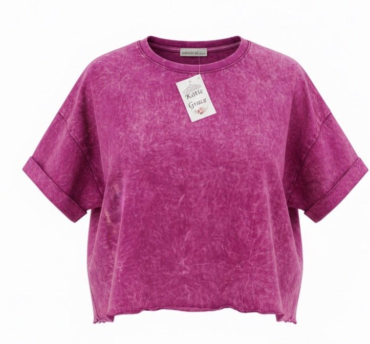 "Cher"Mineral Top - The Katie Grace Boutique