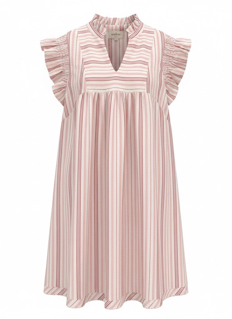 "Sally" Striped Dress - The Katie Grace Boutique