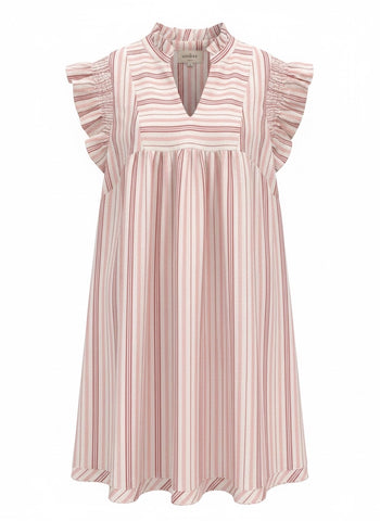 "Sally" Striped Dress - The Katie Grace Boutique