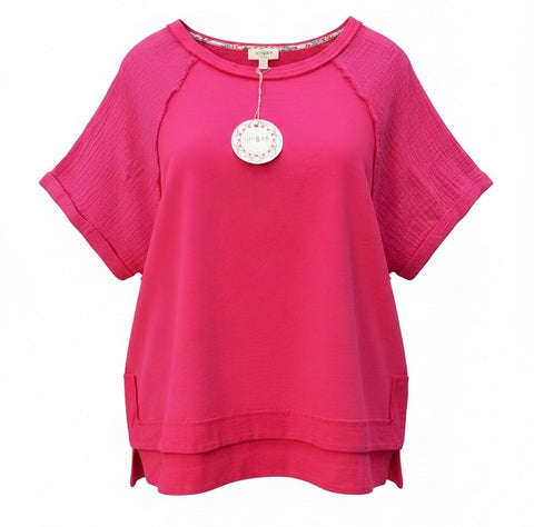 "Maggie" Soft Cotton Top - The Katie Grace Boutique