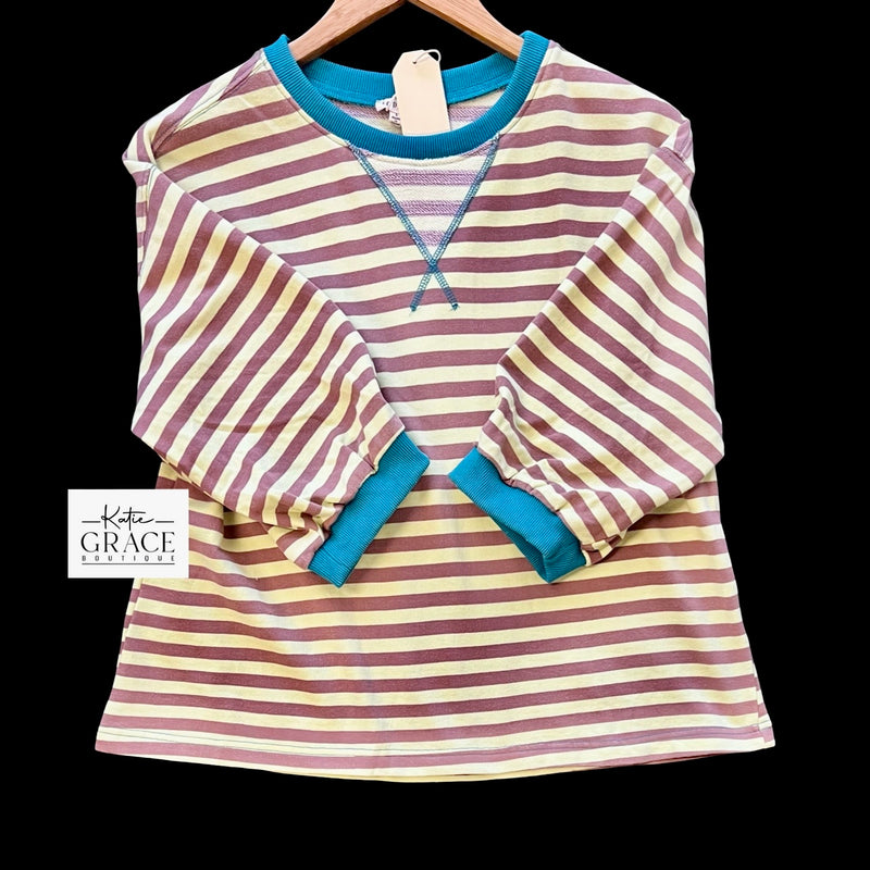 "Lucy" Striped Top