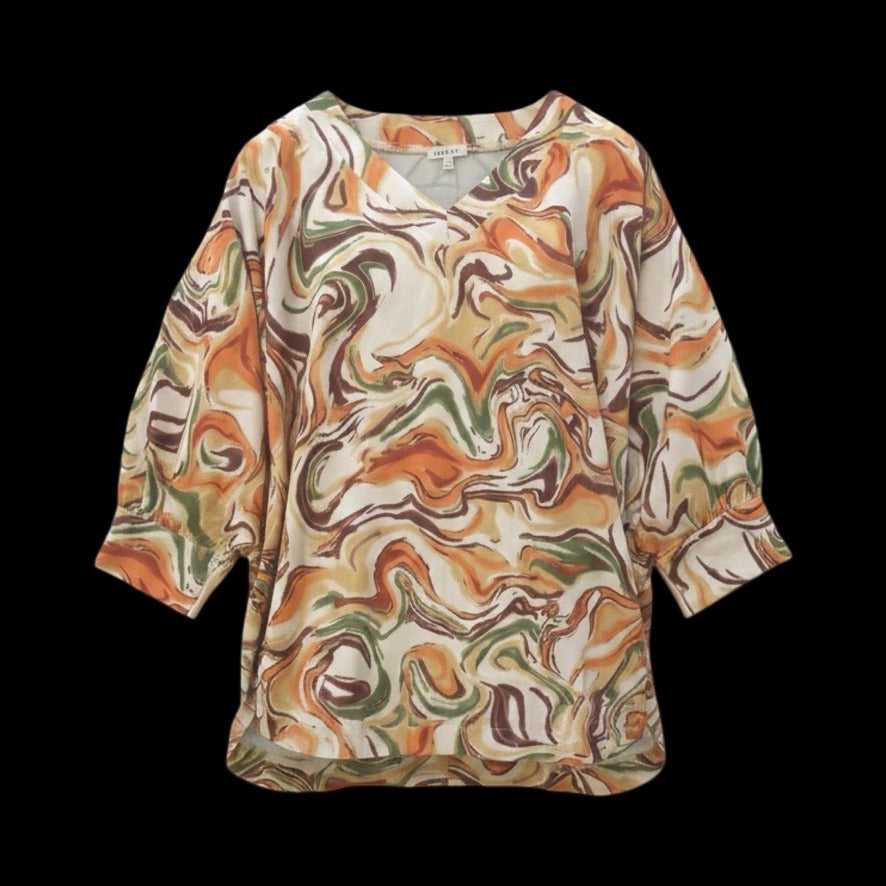 "Becka" Swirl Blouse