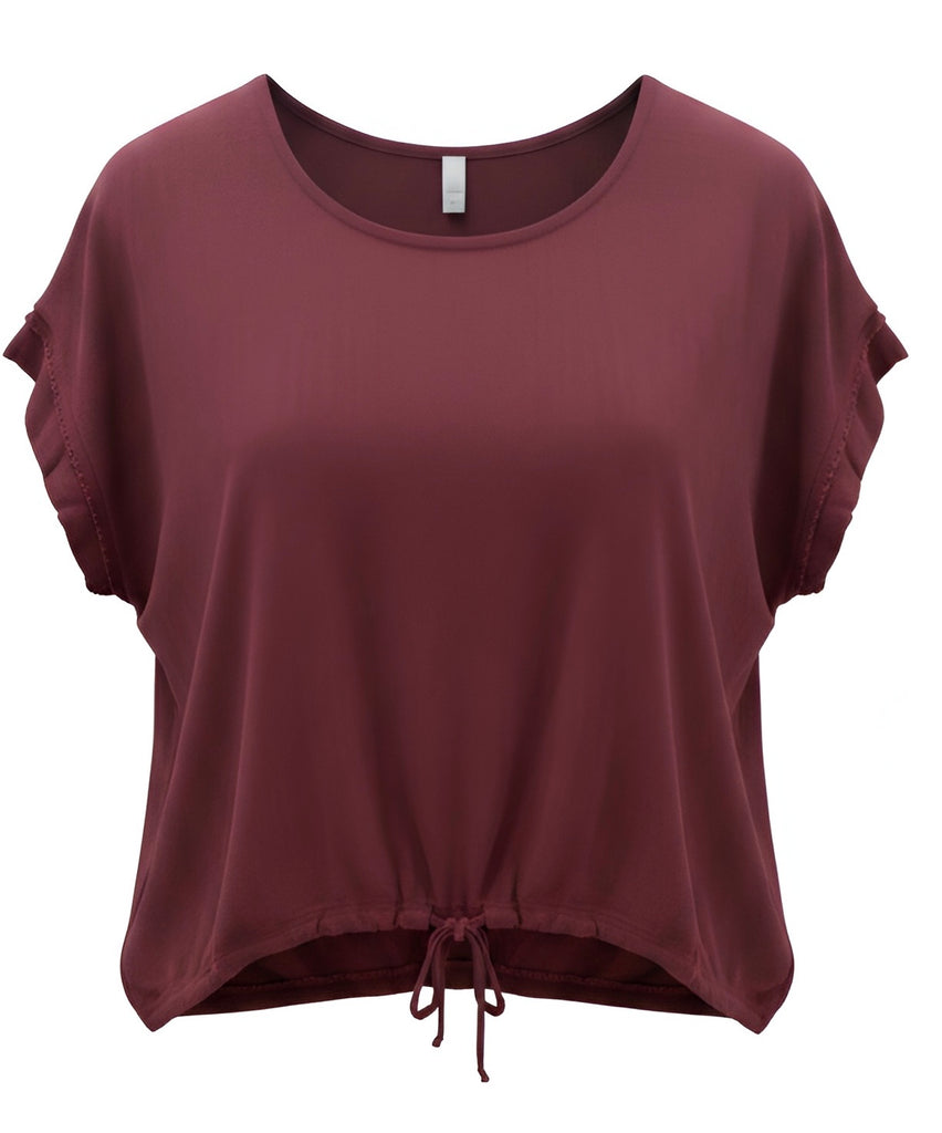 "Abby" Linen Blend Top