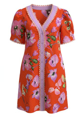 "Isadora" Floral Dress