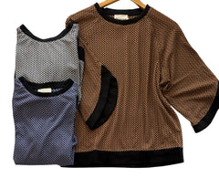 "Trista" 3/4 Top, 3 colors - The Katie Grace Boutique