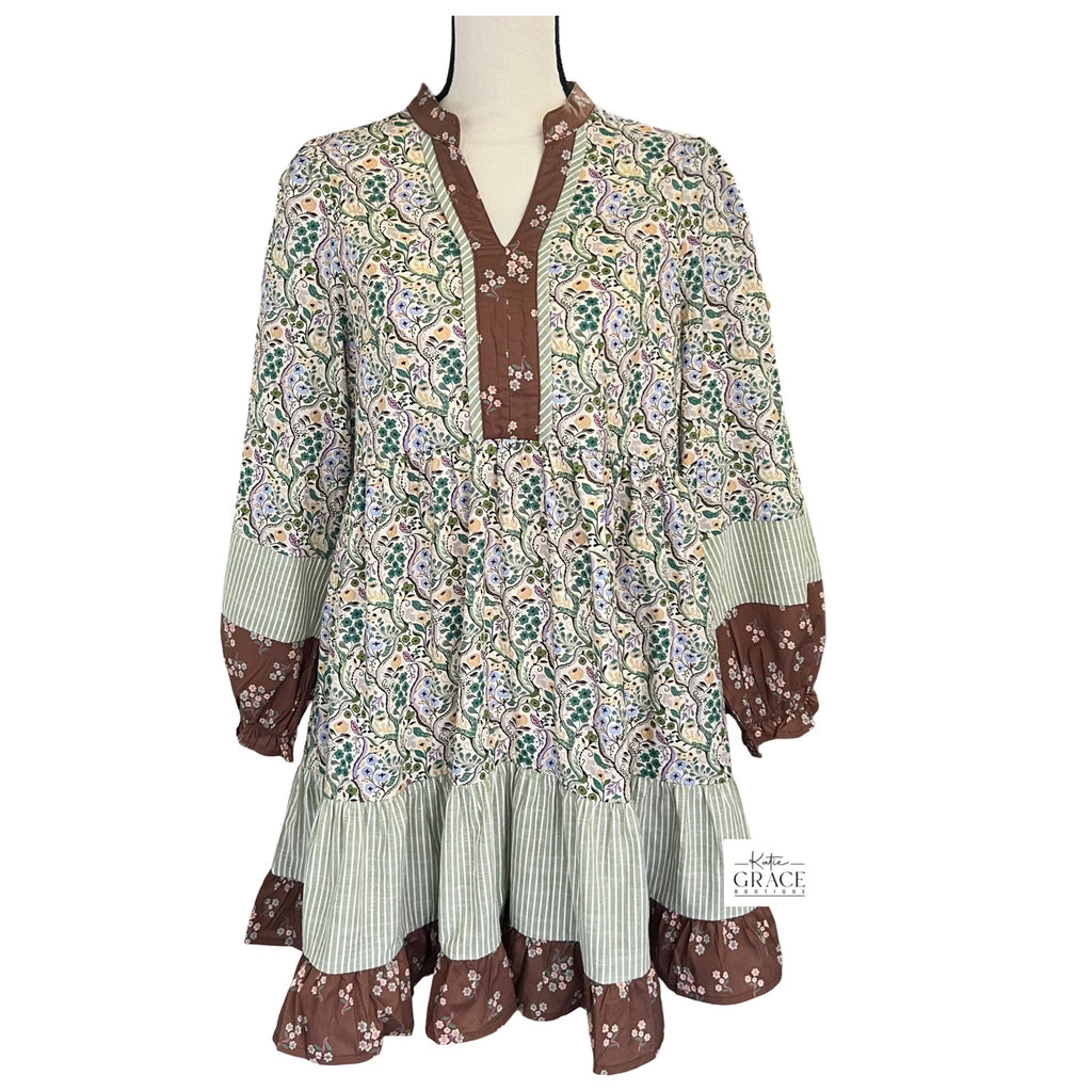 "Laura" Tiered Dress