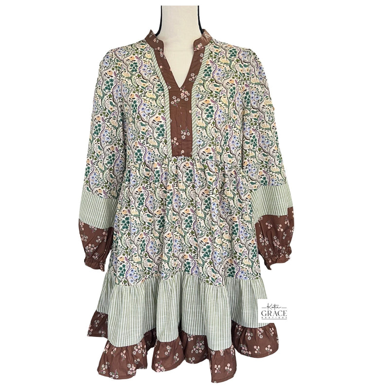"Laura" Tiered Dress