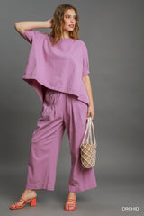 "Hanna" Twill Separates, Orchid - The Katie Grace Boutique