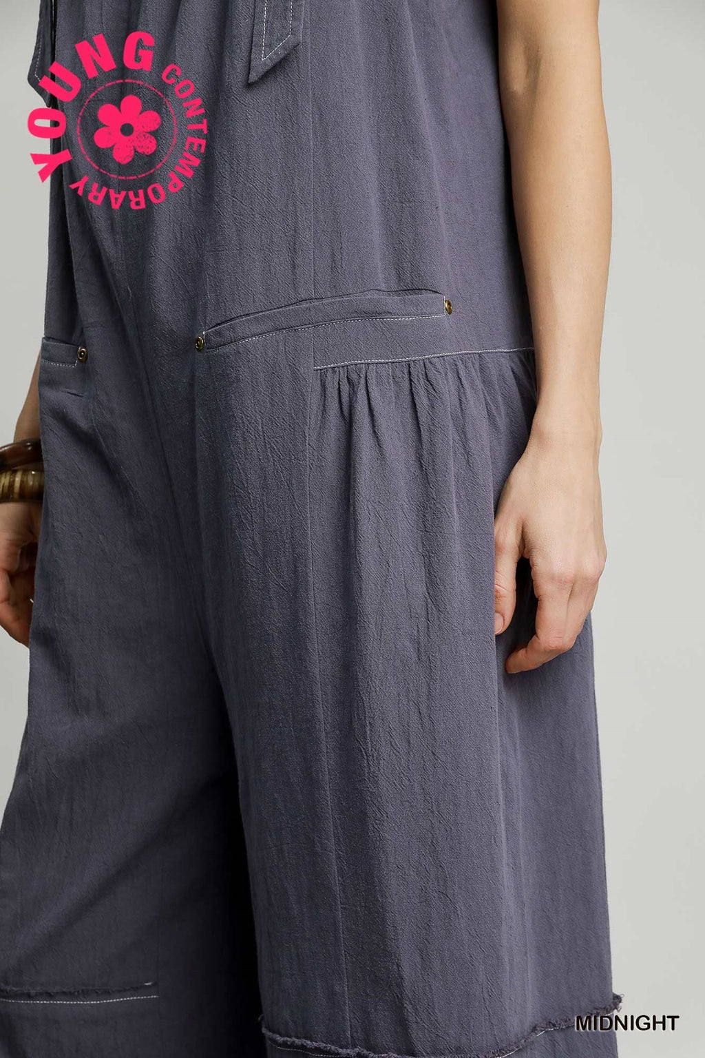 "Rochelle" Cotton Overalls, 2 colors - The Katie Grace Boutique