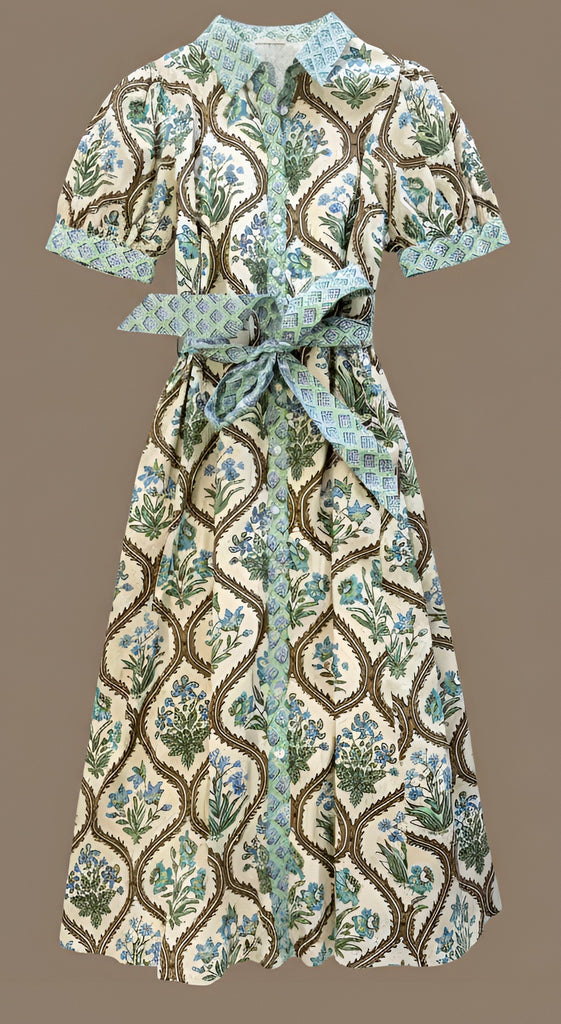 "Willow" Midi Dress - The Katie Grace Boutique