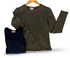 "Abby" Textured Top, 2 colors - The Katie Grace Boutique
