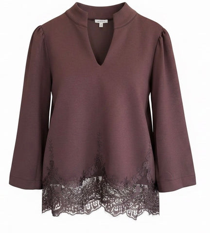 "Cheri" 3/4 Sleeves with Lace