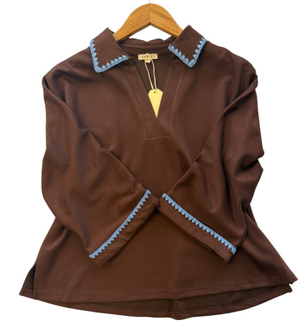 "Beatrice" 3/4 Top