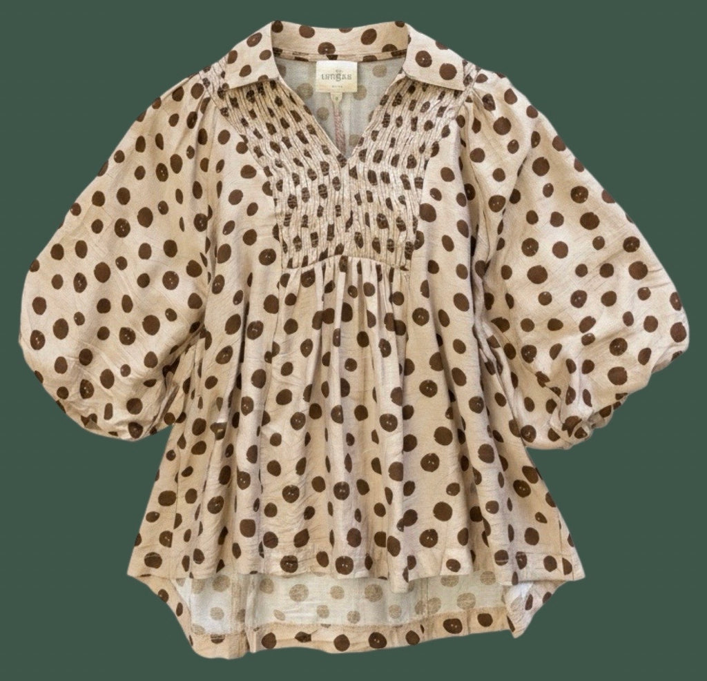 "Crissy" Half Sleeve Top - The Katie Grace Boutique