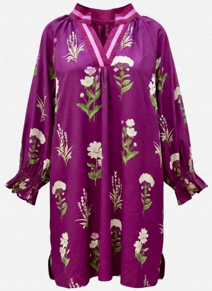 "Plumria" Floral Dress