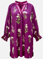 "Plumria" Floral Dress