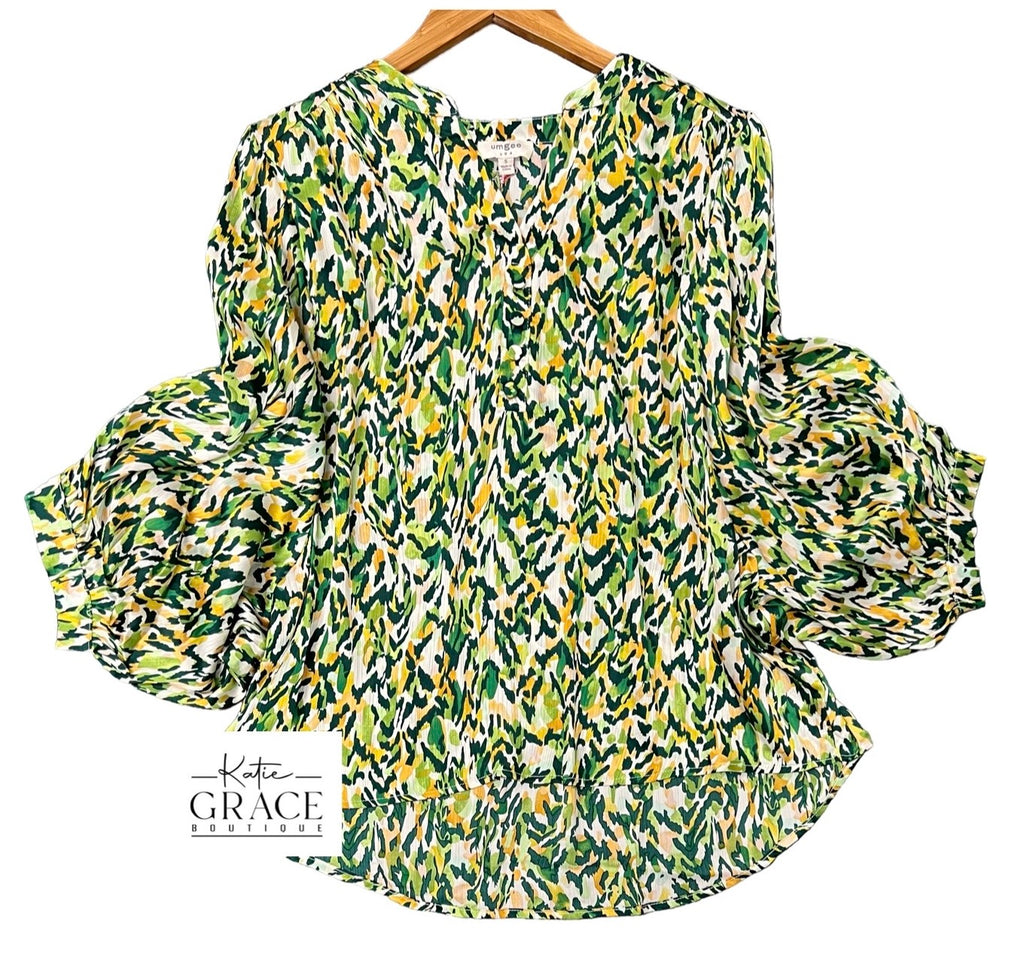 "Alana" Dolman Blouse - The Katie Grace Boutique