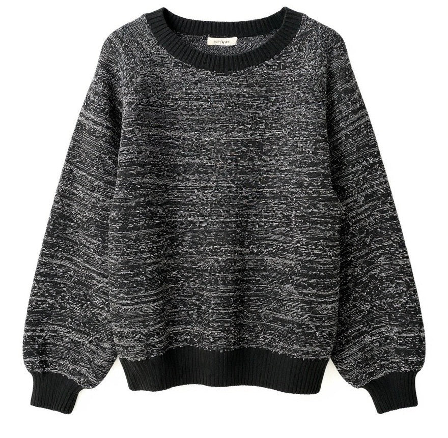 "Merian" Marled Sweater