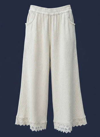 "Opal" Linen Blend Lace 42 - The Katie Grace Boutique