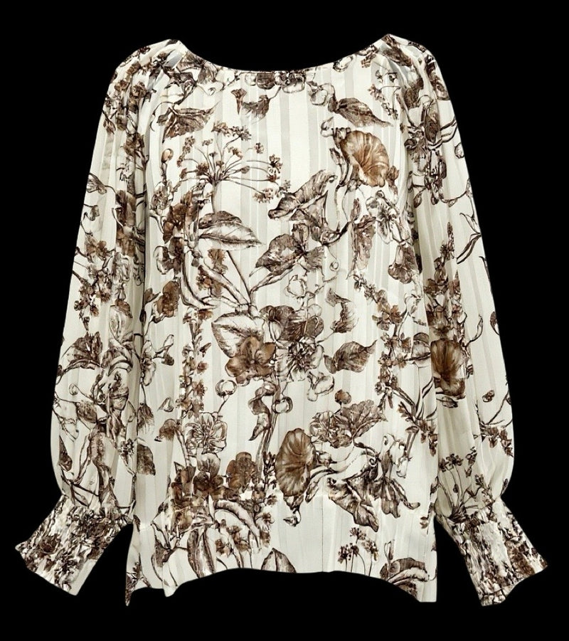"Julia" Lurex Blouse