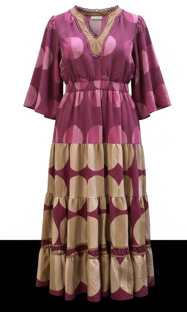 "Candi" Midi Dress - The Katie Grace Boutique