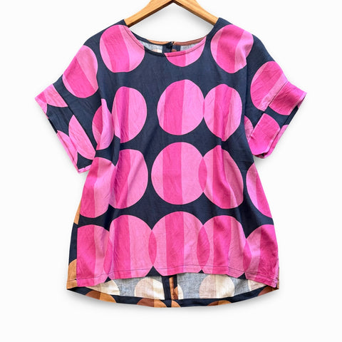 "Moon" Abstract Top