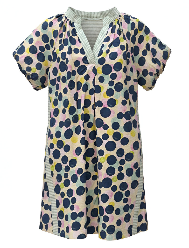 "Jillie" Polka Dot Dress - The Katie Grace Boutique