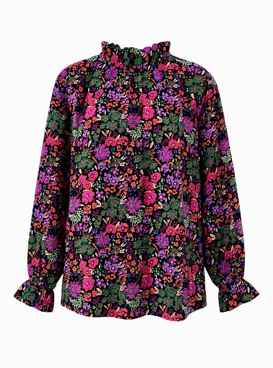 "Alicia" Floral Blouse