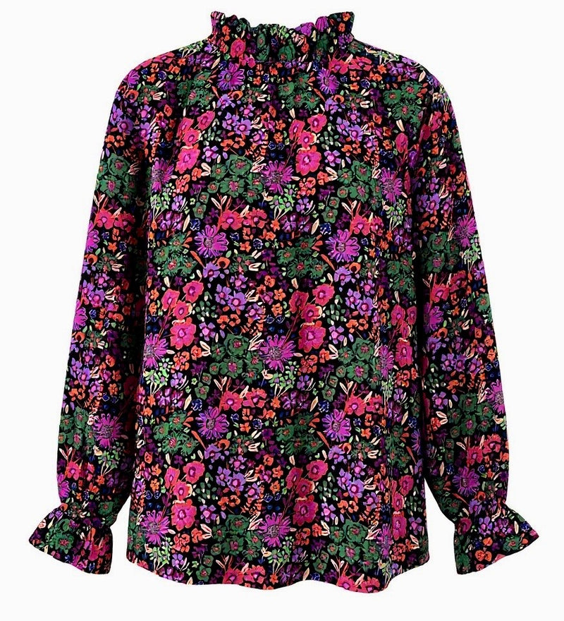 "Alicia" Floral Blouse