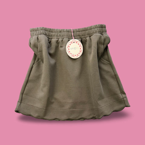 "Greta" Luxe Skirt with Pockets - The Katie Grace Boutique