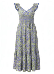 "Emily" Tiny Floral Print  Dress, 2 colors - The Katie Grace Boutique