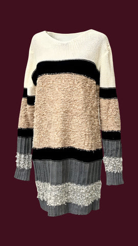 "Melody" Sweater Dress - The Katie Grace Boutique