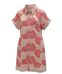 "Tessa" Button Down Dress - The Katie Grace Boutique