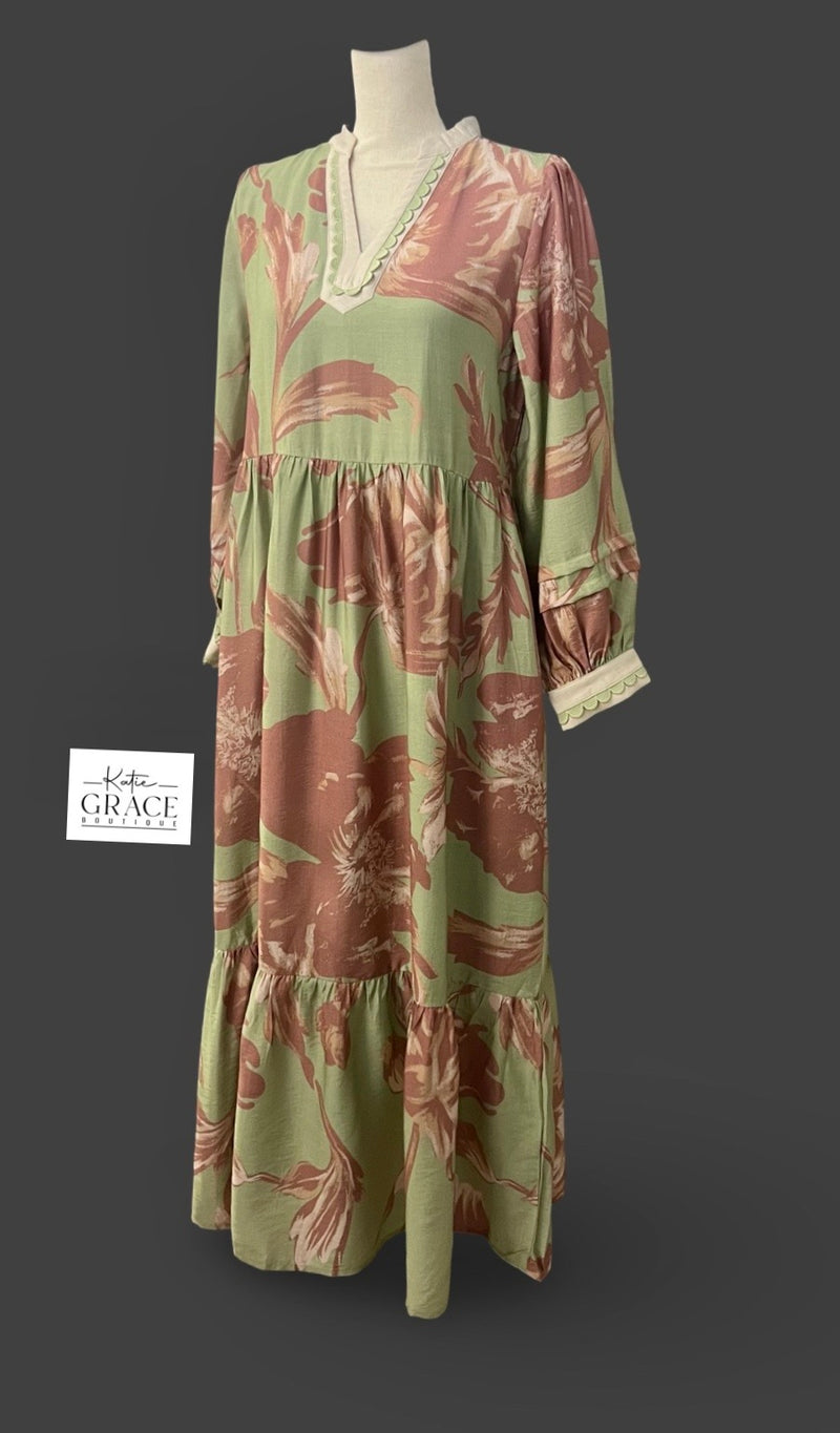 "Heather" Floral Dress