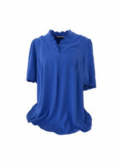 "Alicia" Linen Blend Blouse - The Katie Grace Boutique