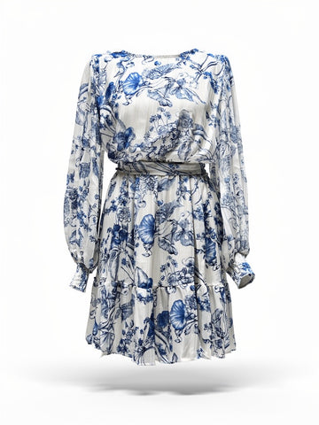 "Sarah" Lurex dress - The Katie Grace Boutique